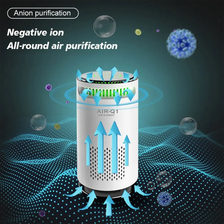 Car Negative Ion Air Purifier Odor Removal Aromatherapy(White) - Air Freshener by PMC TechLife | Online Shopping South Africa | PMC TechLife | Buy Now Pay Later Mobicred