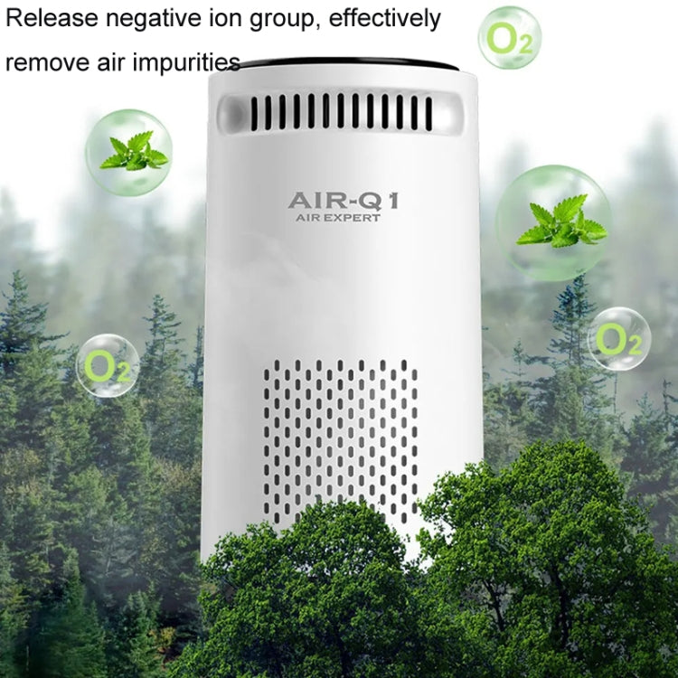 Car Negative Ion Air Purifier Odor Removal Aromatherapy(White) - Air Freshener by PMC TechLife | Online Shopping South Africa | PMC TechLife | Buy Now Pay Later Mobicred
