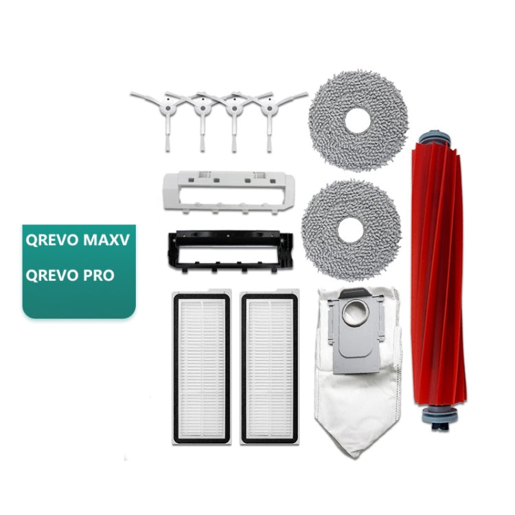 Main Brush Cover Black For Roborock Qrevo Pro / Qrevo MaxV Vacuum Robot Accessories - free shipping - PMc TechLife - Order now!