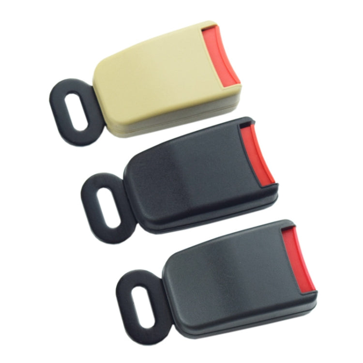 Car Seat Two-point Safety Belt Safety buckle(Beige) - Seat Belts & Padding by PMC TechLife | Online Shopping South Africa | PMC TechLife | Buy Now Pay Later Mobicred