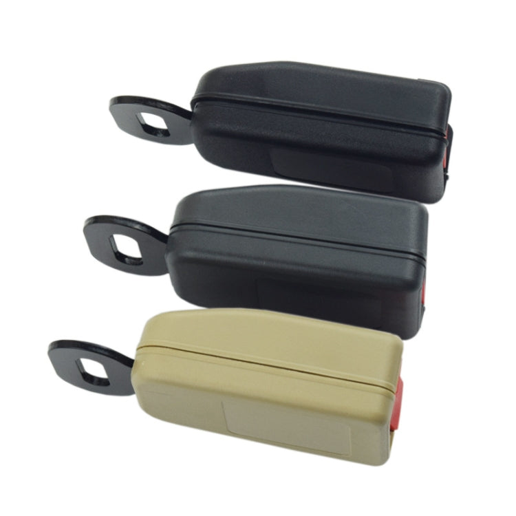 Car Seat Two-point Safety Belt Safety buckle(Beige) - Seat Belts & Padding by PMC TechLife | Online Shopping South Africa | PMC TechLife | Buy Now Pay Later Mobicred