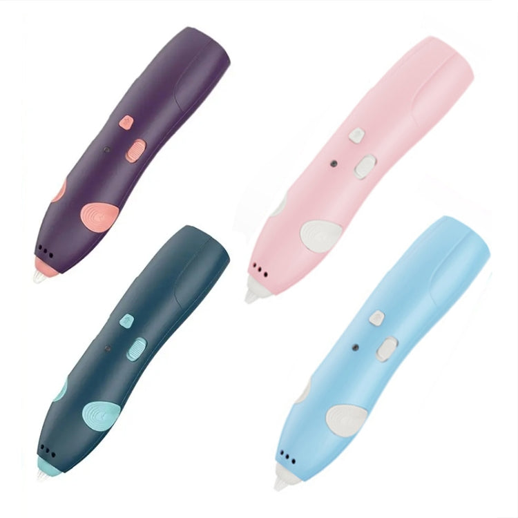 USB Charging Low-Temperature Wireless Graffiti Printing Pen Set Children DIY 3D Painting Pen(Blue) - 3D Printer by PMC TechLife | Online Shopping South Africa | PMC TechLife | Buy Now Pay Later Mobicred