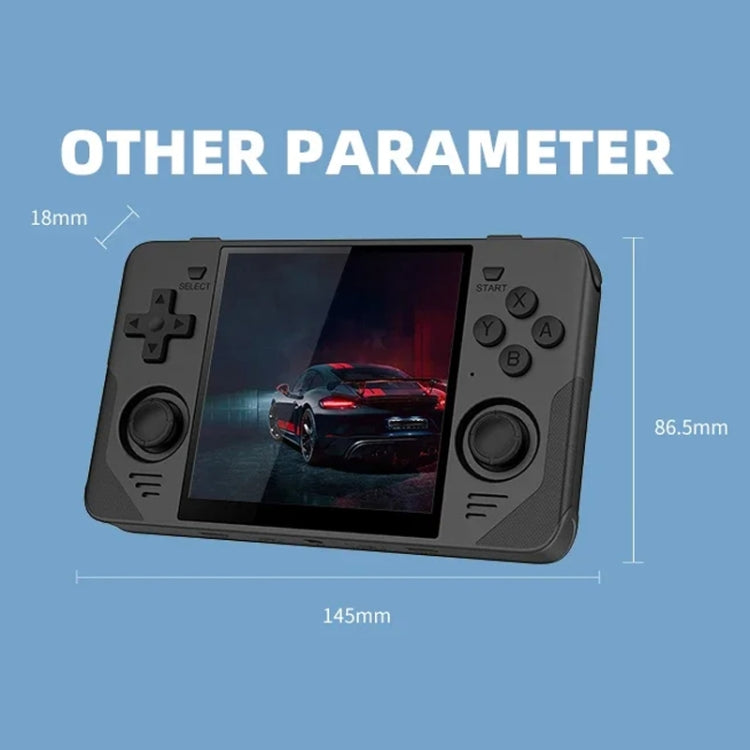 POWKIDDY RGB30  4 Inch IPS Screen Handheld Game Console Built In WIFI＋Bluetooth 16GB+128GB(Black) - free shipping - PMC Jewellery - Order now!