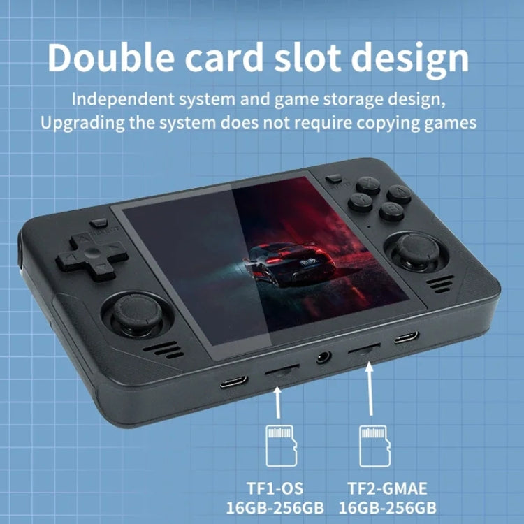 POWKIDDY RGB30  4 Inch IPS Screen Handheld Game Console Built In WIFI＋Bluetooth 16GB+128GB(Blue) - free shipping - PMC Jewellery - Order now!