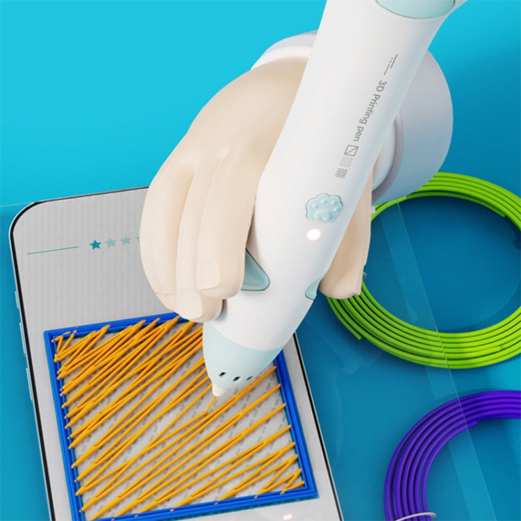 Cat Claw USB Charging Low Temperature 3D Printing Pen Children DIY Graffiti 3D Painting Pen(Mint Green) - free shipping - PMC TechLife - Order now!