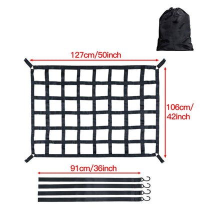 127x106cm Truck Bed Cargo Net Pickup Bed Netting Strap - Stowing Tidying by PMC Jewellery | Online Shopping South Africa | PMC Jewellery | Buy Now Pay Later Mobicred