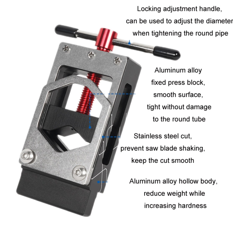 TOSEEK Mountain Bike Front Fork Pipe Cutter Seat Post Cutting Saw Handle(Black Orange) - free shipping - PMc TechLife - Order now!