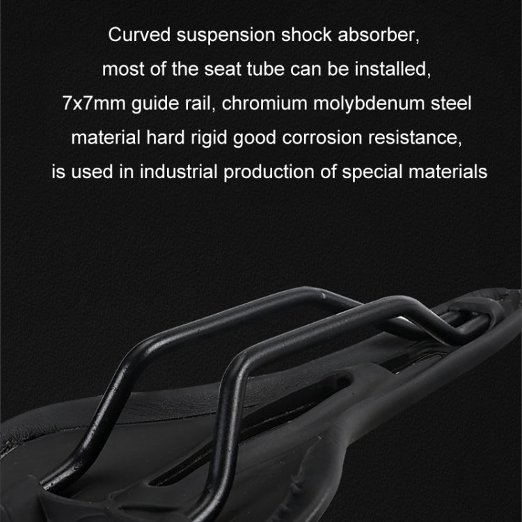 TOSEEK Mountain Bike Saddle Road Bicycle Seat Accessories, Color: Black Red - free shipping - PMC TechLife - Order now!