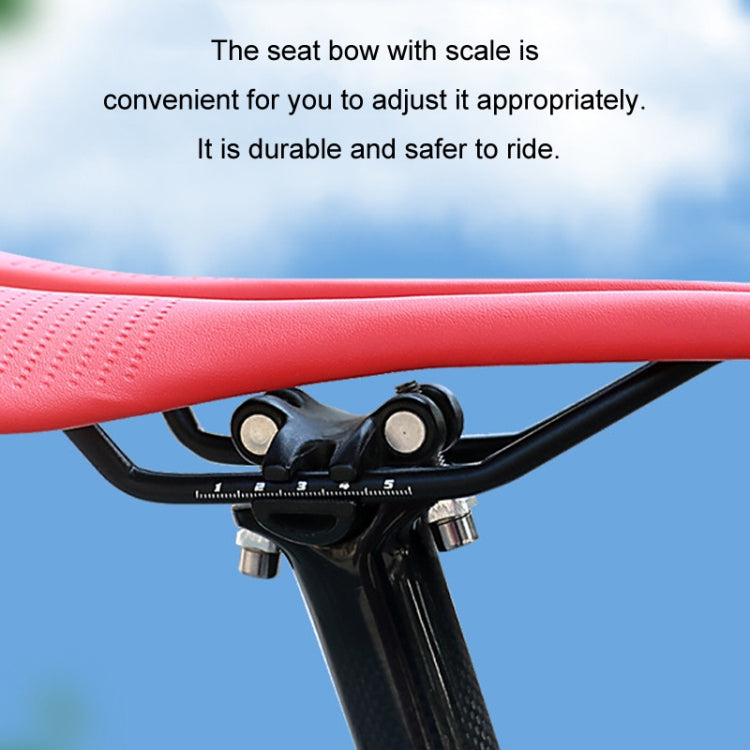 TOSEEK Mountain Bike Saddle Road Bicycle Seat Accessories, Color: Black Yellow - Bicycle Saddle by TOSEEK | Online Shopping South Africa | PMC TechLife | Buy Now Pay Later Mobicred