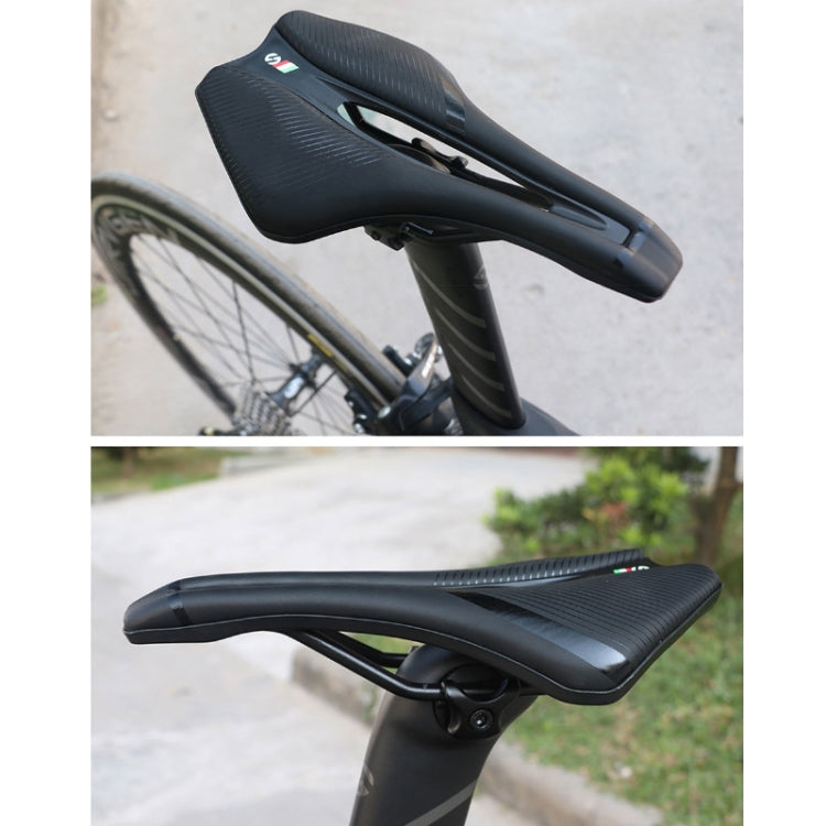 TOSEEK Bicycle Shock-absorbing Comfortable Widened Saddle(Black) - free shipping - PMC TechLife - Order now!