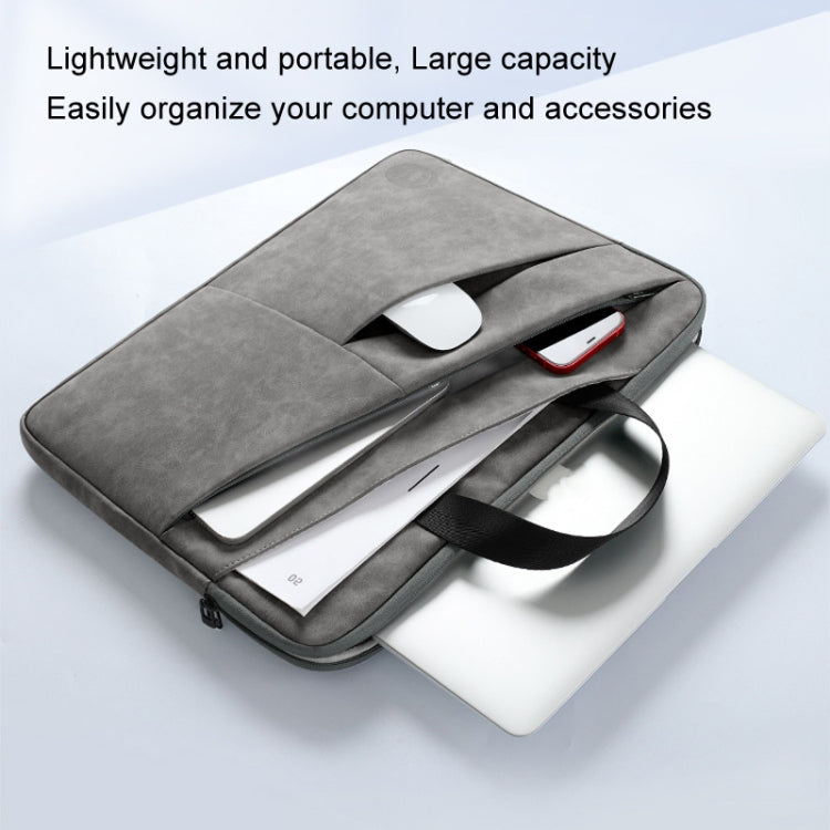 BUBM Portable Computer Bag Notebook Business Travel Bag, Size: 14 inch(Light Gray) - free shipping - PMC TechLife - Order now!