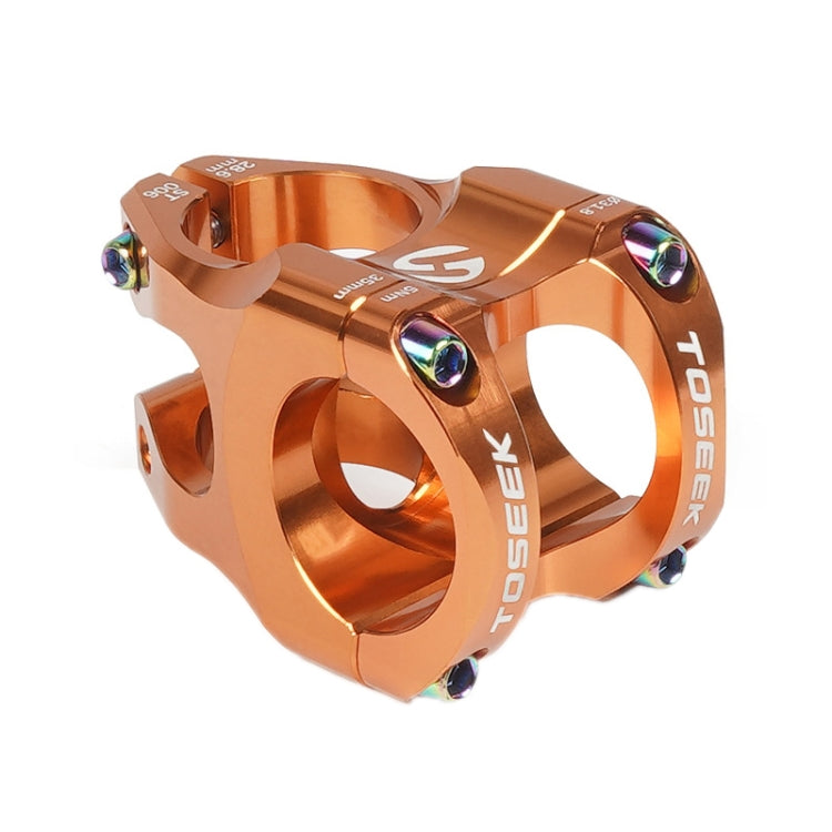 TOSEEK 35mm Aluminum Alloy Stem Bicycle Modification Accessories, Color: Orange - free shipping - PMC TechLife - Order now!