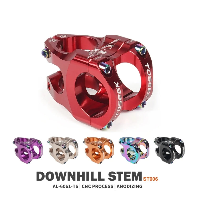 TOSEEK 35mm Aluminum Alloy Stem Bicycle Modification Accessories, Color: Orange - free shipping - PMC TechLife - Order now!
