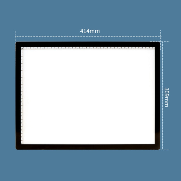 A3-D28B LED Smart Charging Copy Desk Line Drawing Hand Drawing Transparency Copy Platform With 1m Type-C Line+Removable Clip -  by PMC TechLife | Online Shopping South Africa | PMC TechLife | Buy Now Pay Later Mobicred