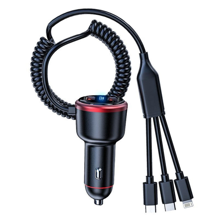 Vehicle Mini Fast Charging Charger Car One To Three Cigarette Lighter, Model: Extreme Version - Car Charger by PMC Jewellery | Online Shopping South Africa | PMC Jewellery | Buy Now Pay Later Mobicred