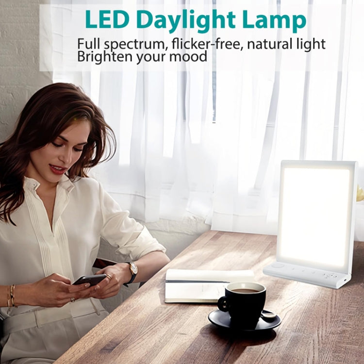 SAD White Noise Phototherapy Lamp Smart Emotional Night Light Music Decompression Therapy Light With Type-C Line - free shipping - PMC TechLife - Order now!