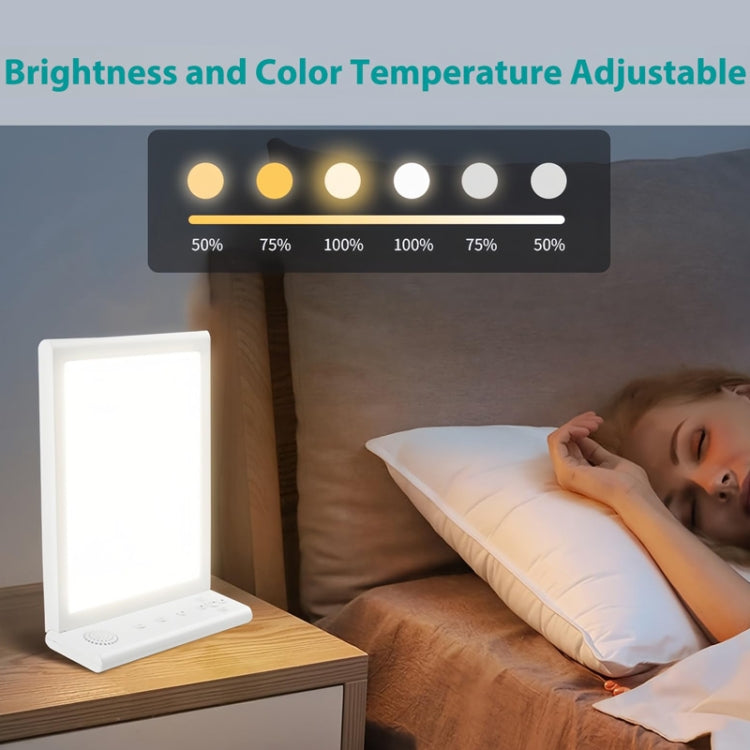 SAD White Noise Phototherapy Lamp Smart Emotional Night Light Music Decompression Therapy Light With Type-C Line - free shipping - PMC TechLife - Order now!