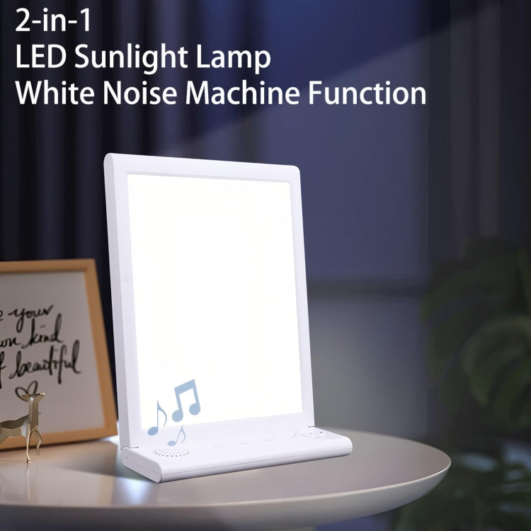 SAD White Noise Phototherapy Lamp Smart Emotional Night Light Music Decompression Therapy Light With Type-C Line - free shipping - PMC TechLife - Order now!