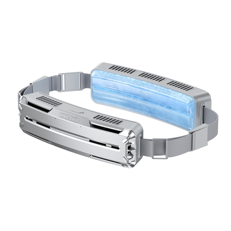 Ice Belt Outdoor Sports Cooling Fan Portable Mini Waist Fan(Silver Gray) - Electric Fans by PMC TechLife | Online Shopping South Africa | PMC TechLife | Buy Now Pay Later Mobicred