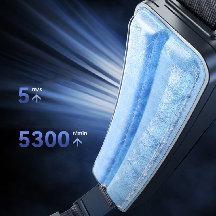 Ice Belt Outdoor Sports Cooling Fan Portable Mini Waist Fan(Dark Sky) - Electric Fans by PMC TechLife | Online Shopping South Africa | PMC TechLife | Buy Now Pay Later Mobicred
