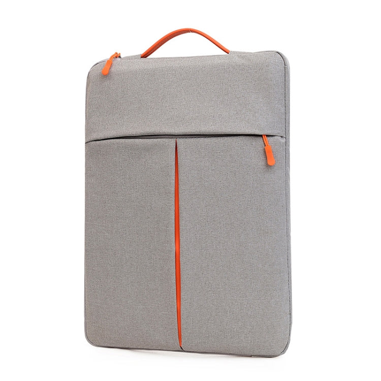 15-16 Inch Portable Laptop Sleeve Bag Travel Carry Case Cover(Grey) - 15 inch by PMC TechLife | Online Shopping South Africa | PMC TechLife | Buy Now Pay Later Mobicred