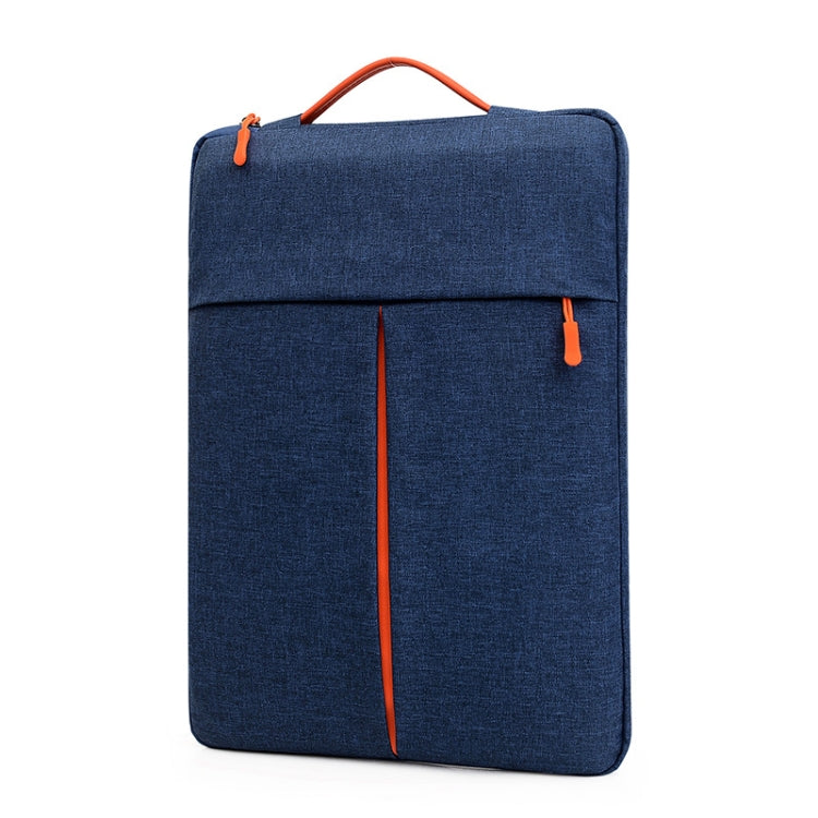 15-16 Inch Portable Laptop Sleeve Bag Travel Carry Case Cover(Blue) - 15 inch by PMC TechLife | Online Shopping South Africa | PMC TechLife | Buy Now Pay Later Mobicred