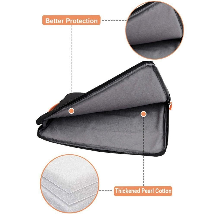 15-16 Inch Portable Laptop Sleeve Bag Travel Carry Case Cover(Blue) - 15 inch by PMC TechLife | Online Shopping South Africa | PMC TechLife | Buy Now Pay Later Mobicred