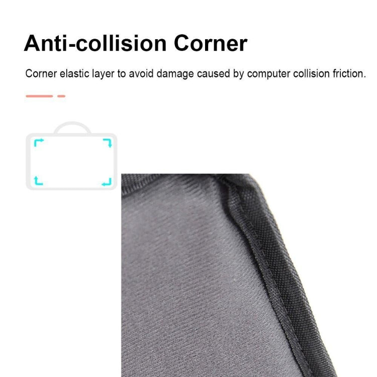 11-12 Inch Portable Laptop Sleeve Bag Travel Carry Case Cover(Grey) - 10 - 11 inch by PMC TechLife | Online Shopping South Africa | PMC TechLife | Buy Now Pay Later Mobicred