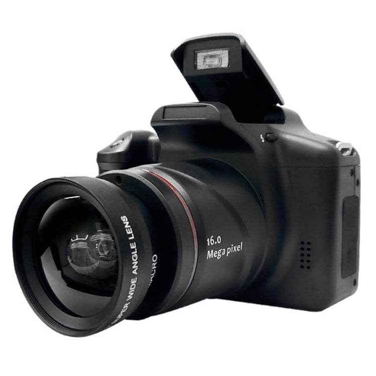 HD-05+ 2.4 Inch 1080P HD Digital Camera 16X Digital Zoom Photo And Video DV(Black) - Video Cameras by PMC TechLife | Online Shopping South Africa | PMC TechLife | Buy Now Pay Later Mobicred