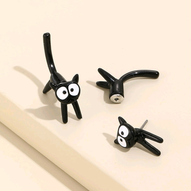 1pair Cute Cats Simple Ear Studs Ladies Detachable Earrings, Style: Model 4 - Stud Earrings & Earrings by PMC Jewellery | Online Shopping South Africa | PMC Jewellery | Buy Now Pay Later Mobicred