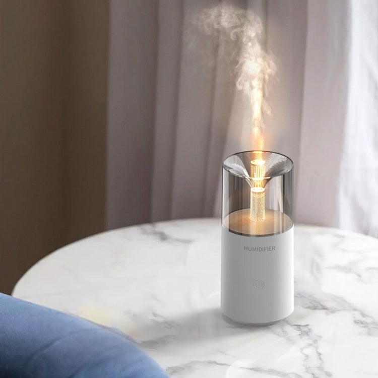 Candle Flame Aromatherapy Diffuser Automatic Scent Sprayer Mini Ambiance Candle Light Humidifier(129 Black) - free shipping - PMC TechLife - Order now!