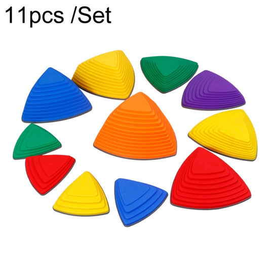 11pcs /Set Colorful Wrapped Children Sensory Training Toys Kindergarten Early Learning Balance Pedal Playset - Early Education Toys by PMC Jewellery | Online Shopping South Africa | PMC Jewellery | Buy Now Pay Later Mobicred