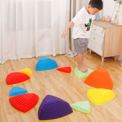 9pcs /Set Colorful Wrapped Children Sensory Training Toys Kindergarten Early Learning Balance Pedal Playset - Early Education Toys by PMC Jewellery | Online Shopping South Africa | PMC Jewellery | Buy Now Pay Later Mobicred