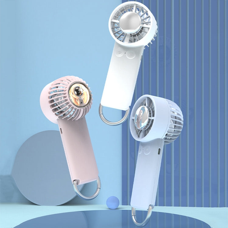 Outdoor Handheld Ice Air Conditioning Fan Astronaut Night Light Semiconductor Cooling Fan(Light Blue) - Electric Fans by PMC TechLife | Online Shopping South Africa | PMC TechLife | Buy Now Pay Later Mobicred