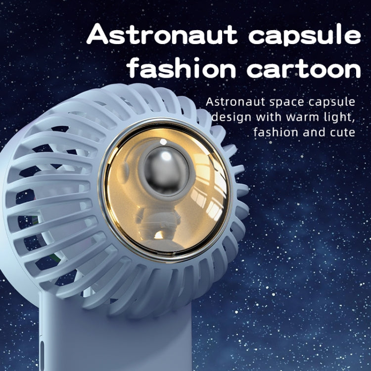 Outdoor Handheld Ice Air Conditioning Fan Astronaut Night Light Semiconductor Cooling Fan(White) - Electric Fans by PMC Jewellery | Online Shopping South Africa | PMC Jewellery | Buy Now Pay Later Mobicred