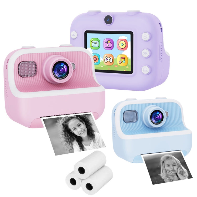 M8 2.4-Inch 1080P HD 2400W Pixel Dual-Camera Children Thermal Printing Camera, Color: Pink - Children Cameras by PMC TechLife | Online Shopping South Africa | PMC TechLife | Buy Now Pay Later Mobicred