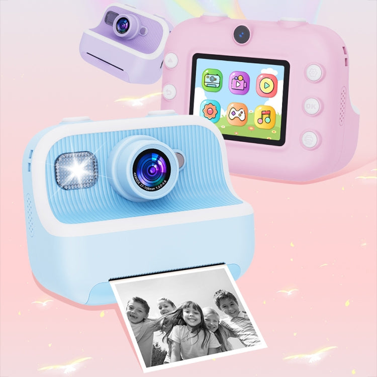 M8 2.4-Inch 1080P HD 2400W Pixel Dual-Camera Children Thermal Printing Camera, Color: Pink+32GB - Children Cameras by PMC TechLife | Online Shopping South Africa | PMC TechLife | Buy Now Pay Later Mobicred