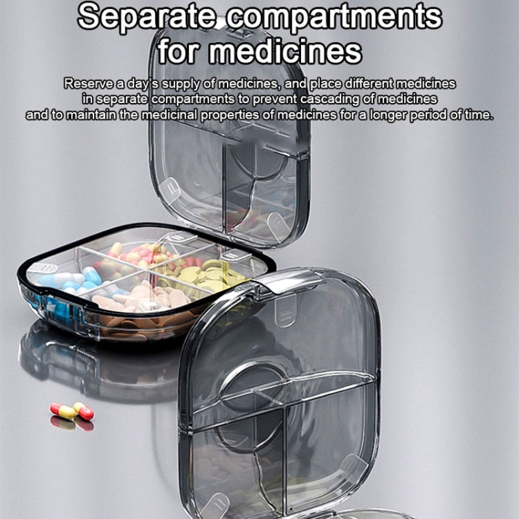 Multi-functional Portable Mini Pill Dispenser Organizer(Cream) - free shipping - PMC TechLife - Order now!