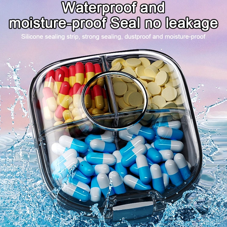 Multi-functional Portable Mini Pill Dispenser Organizer(Cream) - free shipping - PMC TechLife - Order now!