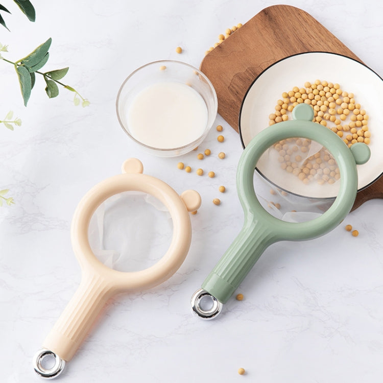 Household Soymilk Strainer Kitchen Juicer Residue Filter(Beige) - Filters by PMc TechLife | Online Shopping South Africa | PMc TechLife | Buy Now Pay Later Mobicred