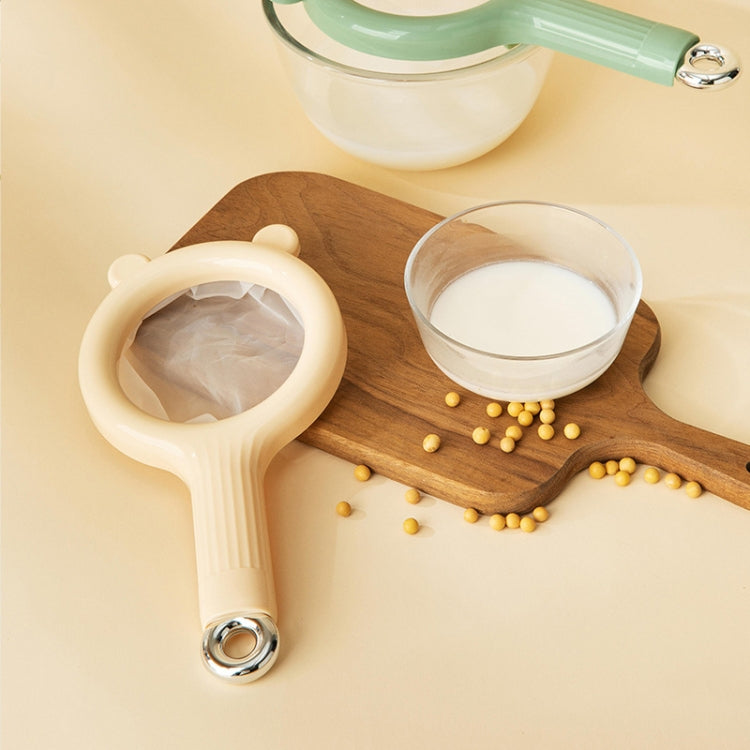 Household Soymilk Strainer Kitchen Juicer Residue Filter(Beige) - Filters by PMc TechLife | Online Shopping South Africa | PMc TechLife | Buy Now Pay Later Mobicred