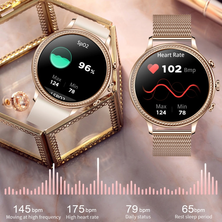 V60 1.39 Inch Health Monitoring Multifunctional Waterproof Bluetooth Call Smart Watch, Color: Rose Red - Smart Watches by PMC TechLife | Online Shopping South Africa | PMC TechLife | Buy Now Pay Later Mobicred