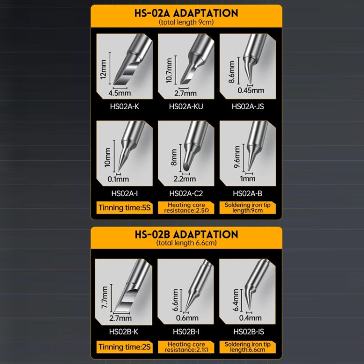FNIRSI Portable Constant Temperature Soldering Iron Set, Model: HS-02B Standard K - free shipping - PMc TechLife - Order now!