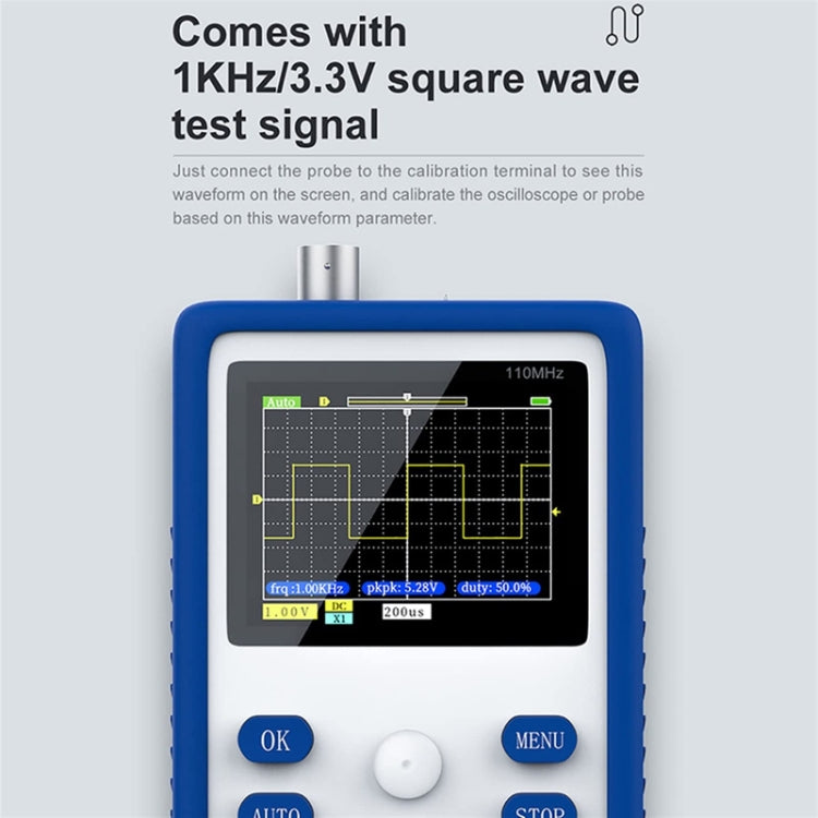 FNIRSI 1C15 Handheld Mini Portable Digital Oscilloscope With EU Plug - Other Tester Tool by FNIRSI | Online Shopping South Africa | PMC Jewellery | Buy Now Pay Later Mobicred