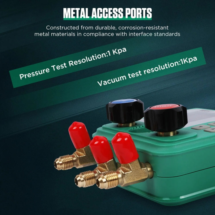 11pcs / Set DUOYI DY523 Automotive Vacuum Pressure Gauge Liquid Charge Fluorine Repair Electronic Refrigerant Meter - free shipping - PMC TechLife - Order now!