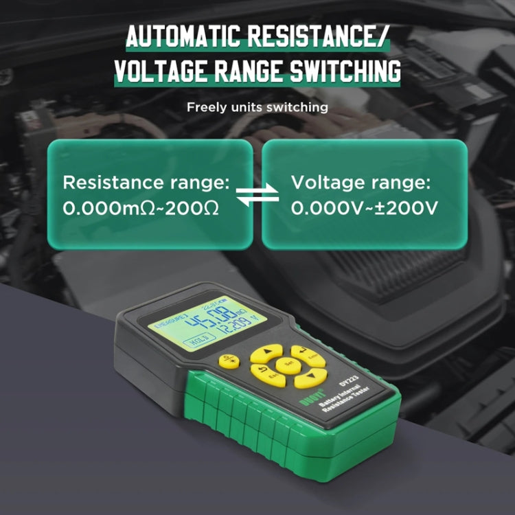 DUOYI DY223 Electrical Vehicle Voltage Testing And Fault Diagnostic Instrument(Test Clip+Guage Pen+Clip Base) - free shipping - PMC TechLife - Order now!