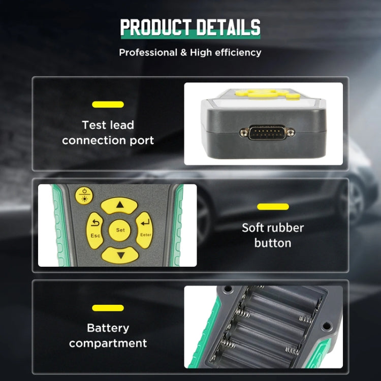 DUOYI DY223 Electrical Vehicle Voltage Testing And Fault Diagnostic Instrument(Test Clip+Guage Pen+Clip Base) - free shipping - PMC TechLife - Order now!