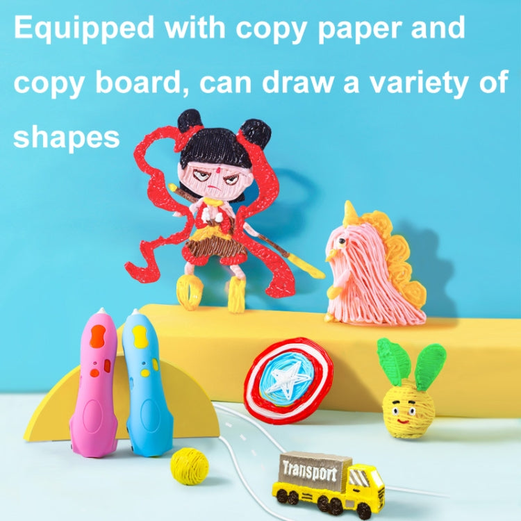 Infrared Sensing Low-temperature 3D Printing Pen Children DIY Graffiti Painting Pen(1000 mAh-Blue) - 3D Printer by PMC TechLife | Online Shopping South Africa | PMC TechLife | Buy Now Pay Later Mobicred