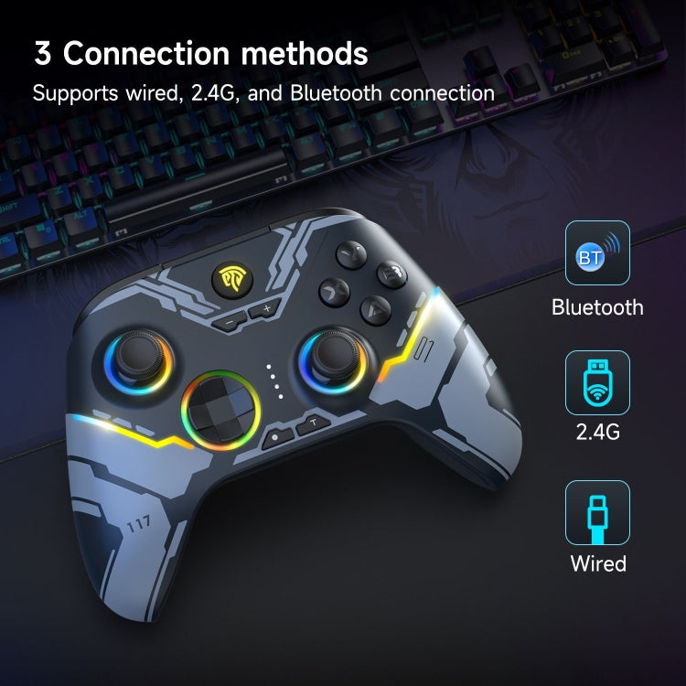 EasySMX X15 Hall Joystick Trigger RGB Wireless Gamepad(Mech) - Gamepads by EasySMX | Online Shopping South Africa | PMC Jewellery | Buy Now Pay Later Mobicred