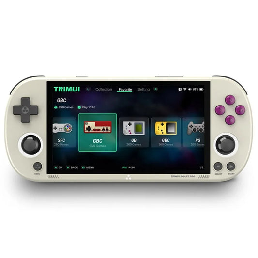 Trimui Smart Pro 4.96 Inch IPS Screen Handheld Game Console Open Source Linux System 64G(Grey) - Pocket Console by Trimui | Online Shopping South Africa | PMC Jewellery | Buy Now Pay Later Mobicred